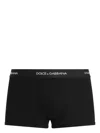 Dolce & Gabbana Elastic Waistband Underwear For Comfort In Black