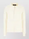 Dolce & Gabbana Cotton Cardigan With Long Sleeves And Ribbed Texture