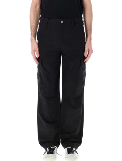 Dolce & Gabbana Cotton Cargo Pants In Black