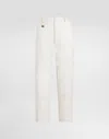 Dolce & Gabbana Cotton Cargo Pants With Tag In Beige