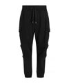 Dolce & Gabbana Drawstring-waist Cargo Pants In Black