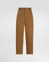 Dolce & Gabbana Cotton Cargo Pants With Tag In Brown