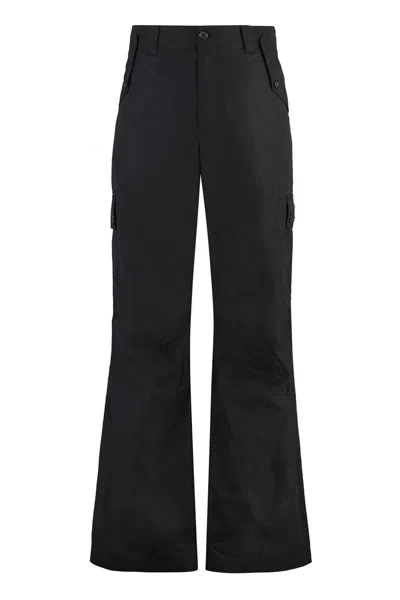 Dolce & Gabbana Cotton Cargo-trousers In Black