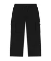 Dolce & Gabbana Cotton Cargo Trousers In Black