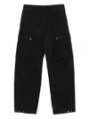 Dolce & Gabbana Cotton Cargo Trousers Clothing In Black
