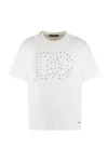Dolce & Gabbana White T-shirt With Iconic Dg Logo Graphic