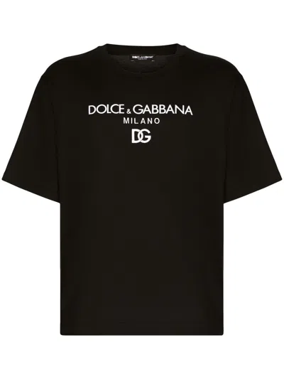 DOLCE & GABBANA DOLCE & GABBANA COTTON CREW-NECK T-SHIRT