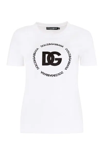 Dolce & Gabbana Cotton Crew-neck T-shirt