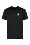 Dolce & Gabbana Crown And Bee Embroidered Crew Neck T-shirt