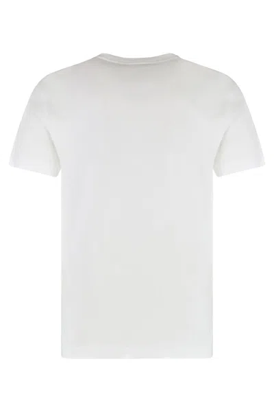 Dolce & Gabbana Cotton T-shirt With Print In White