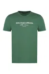 Dolce & Gabbana Cotton T-shirt With Logo Print