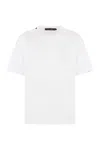 Dolce & Gabbana Cotton Crew-neck T-shirt In White
