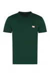 Dolce & Gabbana T-shirt Cotone Con Placca Logata