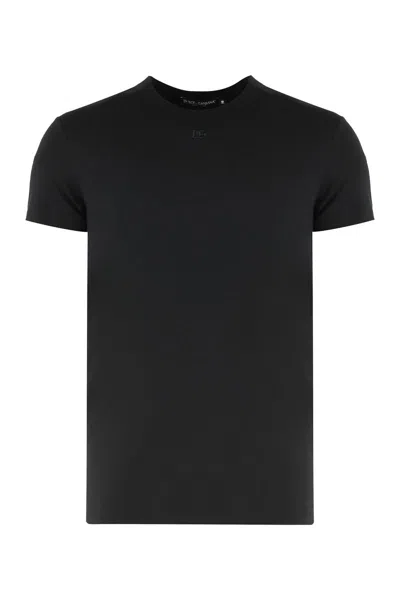 DOLCE & GABBANA DOLCE & GABBANA COTTON CREW-NECK T-SHIRT