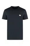 Dolce & Gabbana Men's Cotton Crew-neck T-shirt In Blue