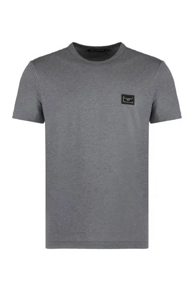 DOLCE & GABBANA DOLCE & GABBANA COTTON CREW-NECK T-SHIRT