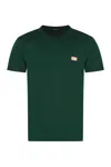 Dolce & Gabbana Logo Short-sleeved T-shirt In Green