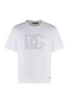 Dolce & Gabbana White Dg Logo T-shirt In White