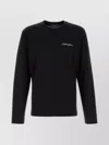 Dolce & Gabbana Cotton Crew Neck T-shirt With Long Sleeves In Multi