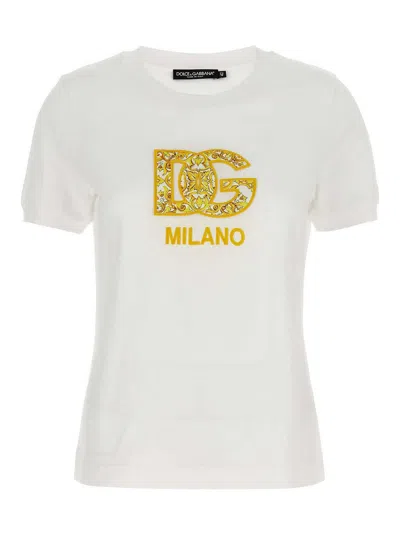 DOLCE & GABBANA COTTON CREWNECK T-SHIRT