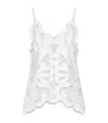 Dolce & Gabbana Cotton Top With Cut-out Detailing In Multi