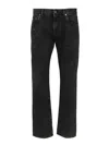Dolce & Gabbana Charcoal Stretch Corduroy Pant In Black