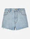 Dolce & Gabbana Denim Shorts In マルチカラー