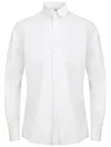 Dolce & Gabbana Cotton Dg Logo Shirt  In White