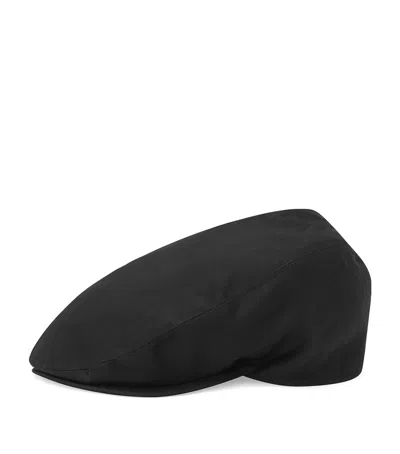 Dolce & Gabbana Cotton Flat Cap In Black
