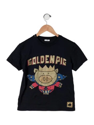 Pre-owned Dolce & Gabbana Kids' Cotton Graphic Print T Shirt In Blue