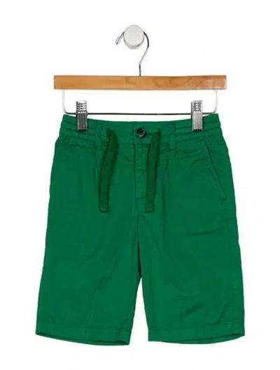 Pre-owned Dolce & Gabbana Babies' Cotton Green Pants With Zip And Button Closure