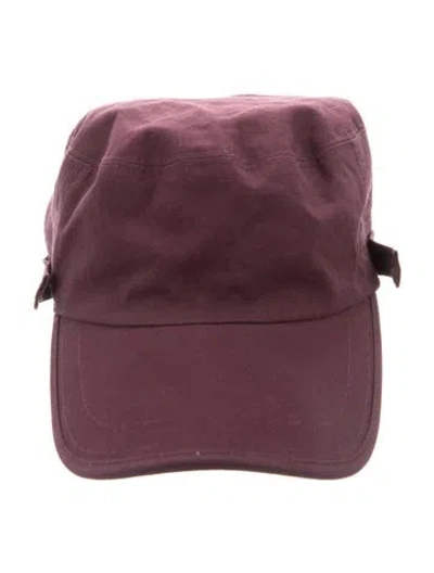 Pre-owned Dolce & Gabbana Cotton Hat In Burgundy