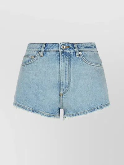 Dolce & Gabbana Denim Shorts In Blue