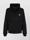 DOLCE & GABBANA COTTON HOODIE ADJUSTABLE DRAWSTRING