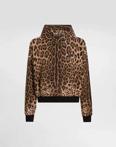 Dolce & Gabbana Cotton Hoodie With Tag In Multi