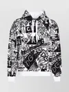 Dolce & Gabbana Graffiti Print Hooded Sweatshirt