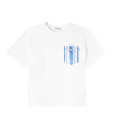 Dolce & Gabbana Kids' Cotton Jersey T-shirt In Bianco