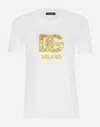 Dolce & Gabbana Patch Logo T-shirt In Multicolor