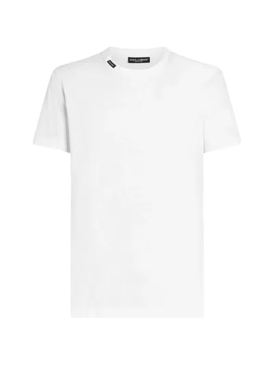 Dolce & Gabbana Cotton Jersey T-shirt In White