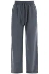 Dolce & Gabbana Elastic Drawstring Sweatpants In Grey