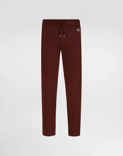 Dolce & Gabbana Cotton Jogging Pants With Tag In Multicolor