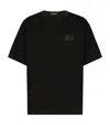 Dolce & Gabbana Logo Plaque Crewneck T-shirt In Multi