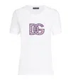 Dolce & Gabbana Logo Cotton T-shirt In White