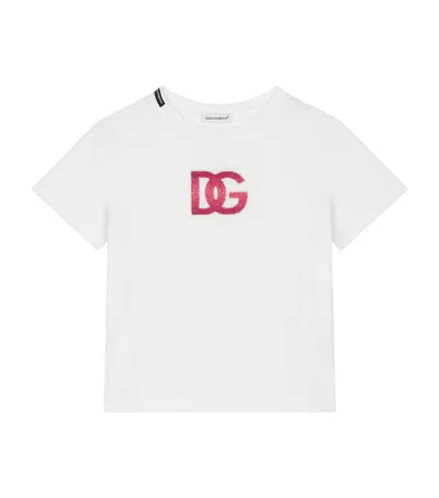 Dolce & Gabbana Kids' Cotton Logo-embellished T-shirt