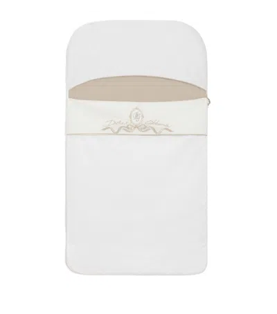 Dolce & Gabbana Cotton Logo Newborn Bag