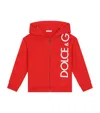 Dolce & Gabbana Little Kid's & Kid's Logo Zip-up Hoodie