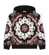 Dolce & Gabbana Jersey Hoodie With Bandanna Print