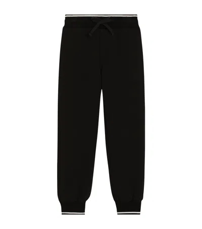 DOLCE & GABBANA COTTON LOGO SWEATPANTS