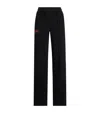 Dolce & Gabbana Cotton Logo Sweatpants In Black