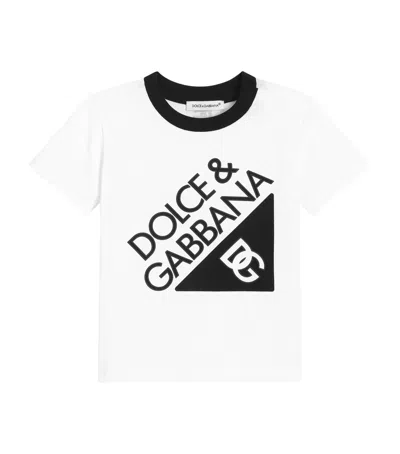 DOLCE & GABBANA COTTON LOGO T-SHIRT